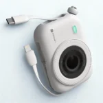 Portronics Power Shutter 10000mAh Power Bank | 15W Wireless Charging, 22.5W Type-C PD Output | Built-in Type-C & Lightning 8-Pin Cables | LED Display - Image 2